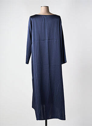 Chemise de nuit manches longues bleu VIVIS femme