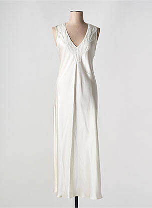 Nuisette/combinette effet matière satinée beige VIVIS femme