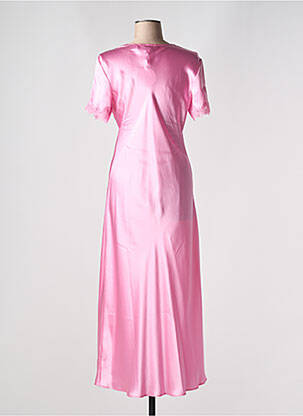 Nuisette/combinette effet matière satinée rose VIVIS femme