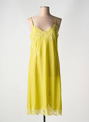 Nuisette/combinette broderie vert VIVIS femme