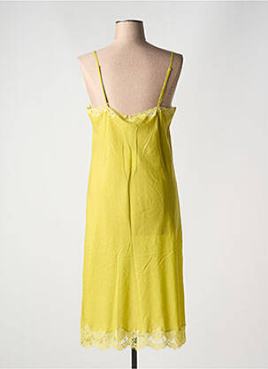 Nuisette/combinette broderie vert VIVIS femme