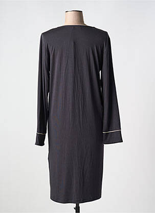 Chemise de nuit col v gris PLUTO femme