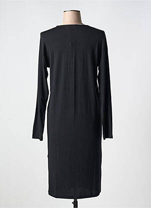 Chemise de nuit manches longues noir PLUTO femme