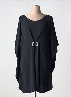 Robe de plage coupe fluide noir MARYAN MEHLHORN femme