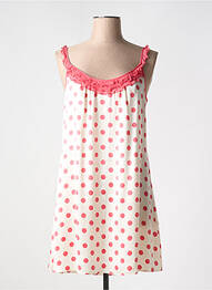 Nuisette/combinette col rond rose VIVIS femme