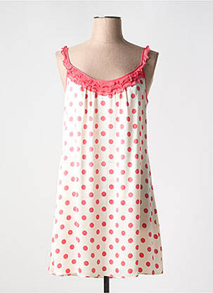 Nuisette/combinette col rond rose VIVIS femme