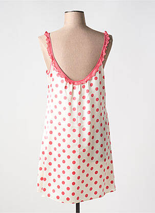 Nuisette/combinette effet matière satinée rose VIVIS femme