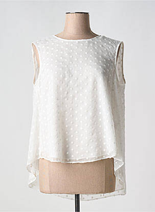 Pyjama coupe cintrée blanc VIVIS femme