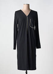 Chemise de nuit noir PLUTO pour femme seconde vue