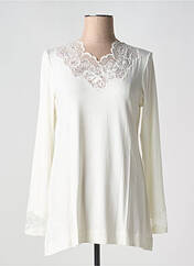 Pyjama beige COTTON CLUB pour femme seconde vue