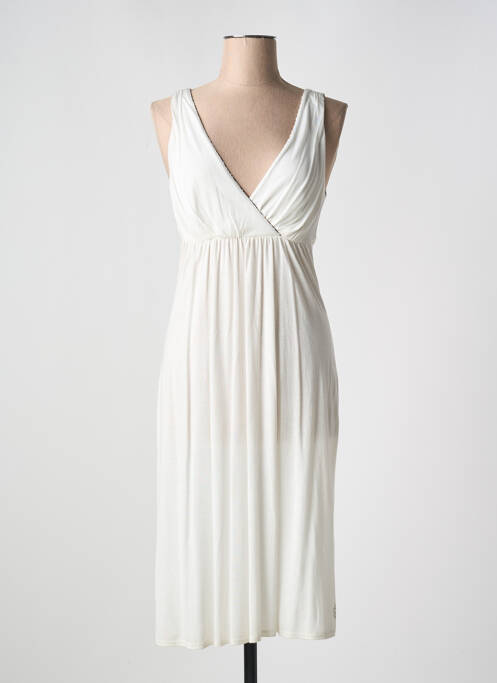 Chemise de nuit stretch blanc FERAUD femme