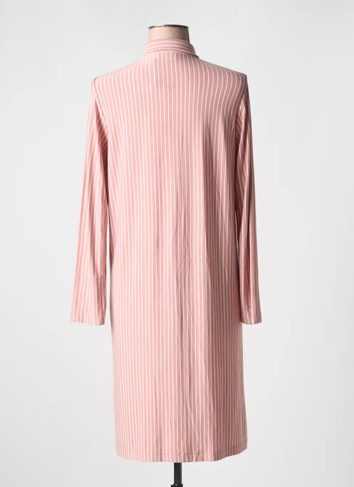 Chemise de nuit imprimé rayures rose PLUTO femme