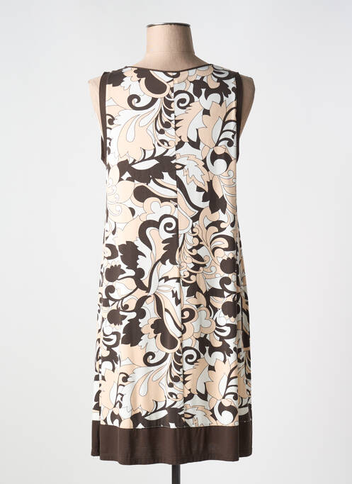 Chemise de nuit marron TATA pour femme