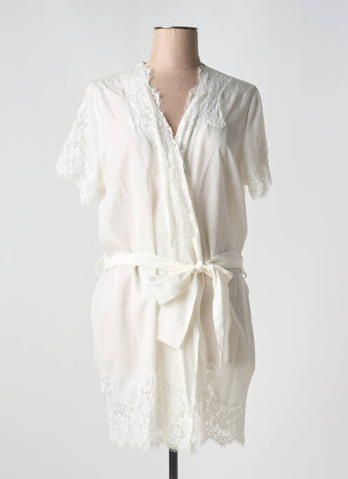 Déshabillé blanc VIVIS pour femme