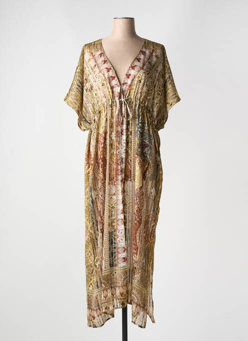 Veste kimono marron MARYAN MEHLHORN pour femme