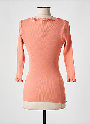 Pull stretch manches 3/4 rose LISANZA femme