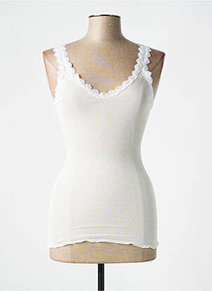 Top stretch manches 3/4 beige LISANZA femme