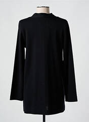 Gilet manches longues noir LISANZA pour femme seconde vue