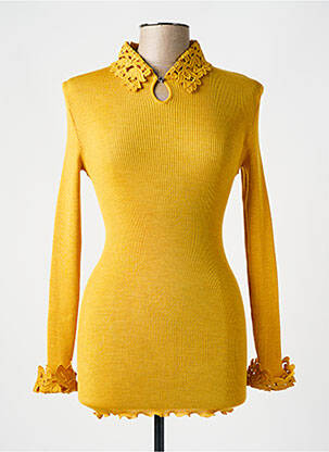 Pull jaune LISANZA pour femme