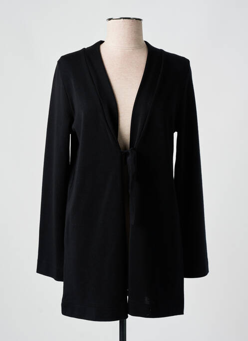 Gilet manches longues noir LISANZA pour femme