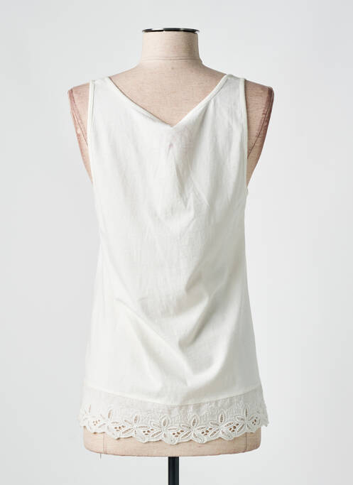 Débardeur beige PLUTO ON THE MOON pour femme