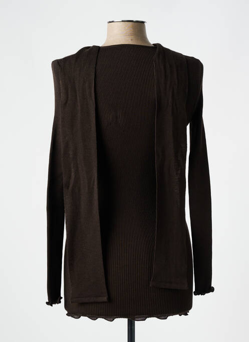 Pull marron LISANZA femme