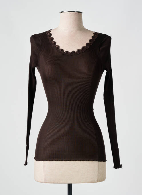 Top/Caraco marron LISANZA pour femme