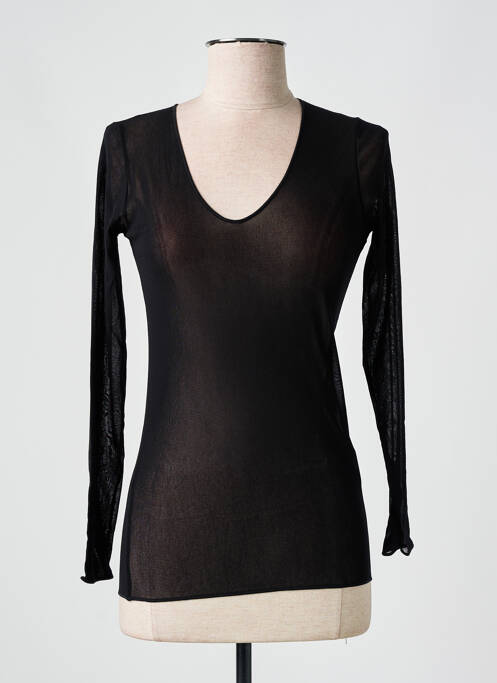 Top noir JANIRA pour femme