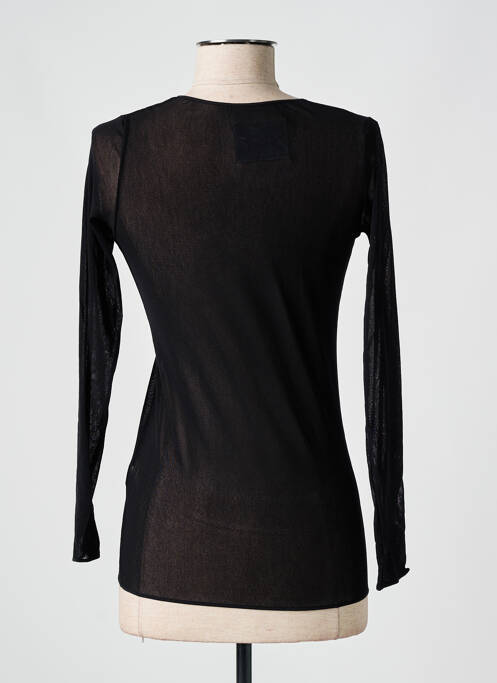 Top noir JANIRA pour femme