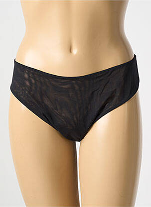 Culotte stretch noir COTTON CLUB femme