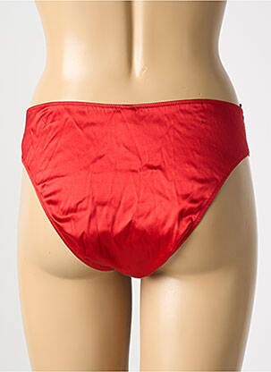 Culotte effet matière satinée rouge COTTON CLUB femme