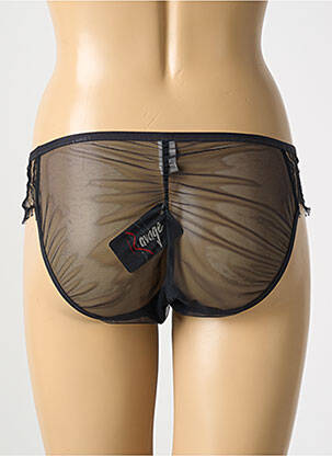 Culotte tissage dentelle noir RAVAGE femme