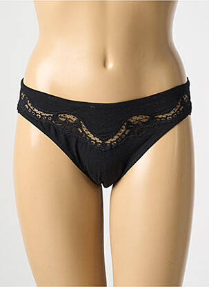 Culotte stretch noir COTTON CLUB femme