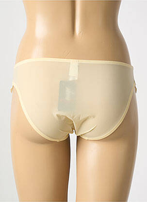 Culotte stretch jaune RAVAGE femme