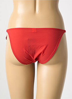 Culotte stretch rouge RAVAGE femme