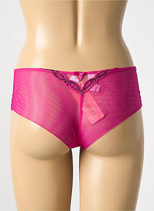 Shorty effet matière satinée rose LISE CHARMEL femme