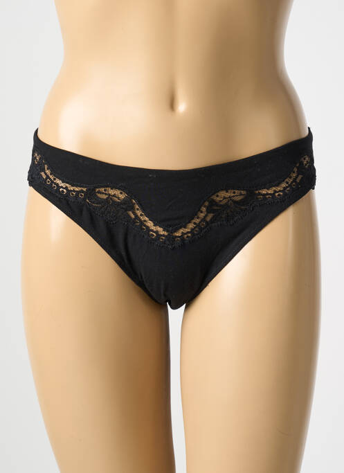 Culotte noir COTTON CLUB pour femme