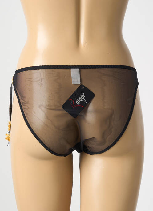 Culotte noir RAVAGE pour femme