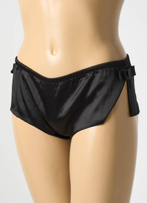 Shorty noir RCRESCENTINI BY COTTON BLUB pour femme