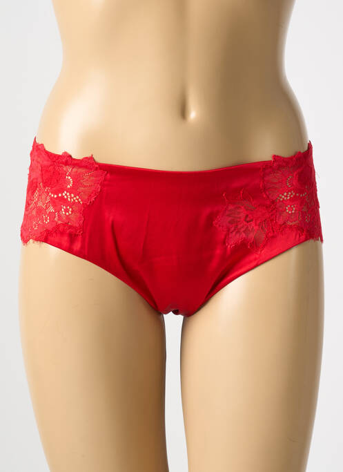 Shorty rouge COTTON CLUB pour femme