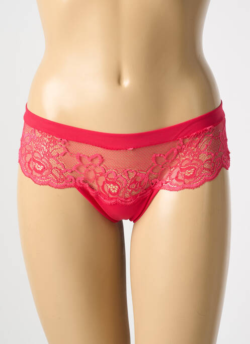 Shorty rouge COTTON CLUB pour femme