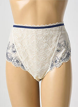 Culotte haute broderie bleu EPRISE BY LISE CHARMEL femme