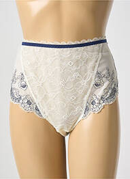 Culotte haute broderie bleu EPRISE BY LISE CHARMEL femme