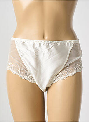Shorty effet matière satinée beige LISE CHARMEL femme