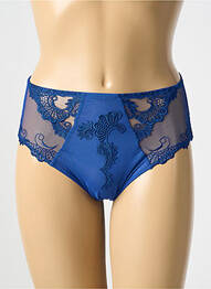 Culotte tissage satiné bleu LISE CHARMEL femme