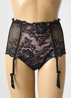 Guêpière/Porte-jarretelle noir LISE CHARMEL pour femme