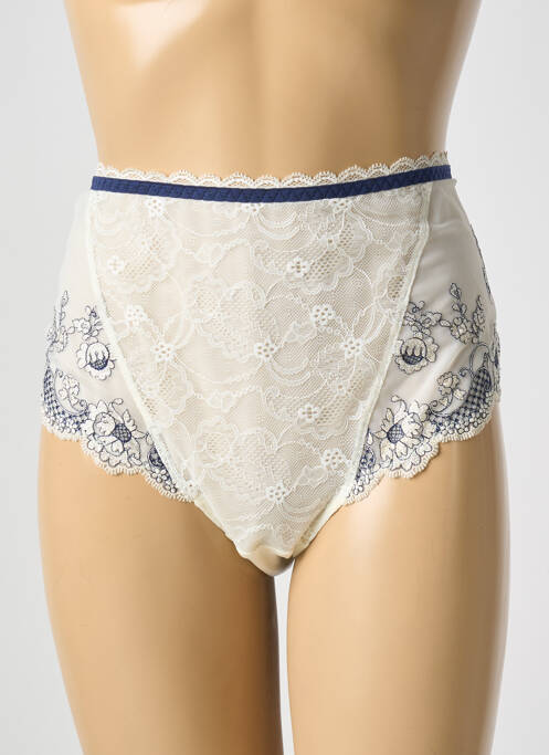 Culotte haute broderie bleu EPRISE BY LISE CHARMEL femme