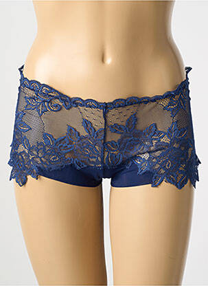 Shorty stretch bleu COTTON CLUB femme