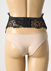 Corset noir RCRESCENTINI BY COTTON BLUB pour femme seconde vue