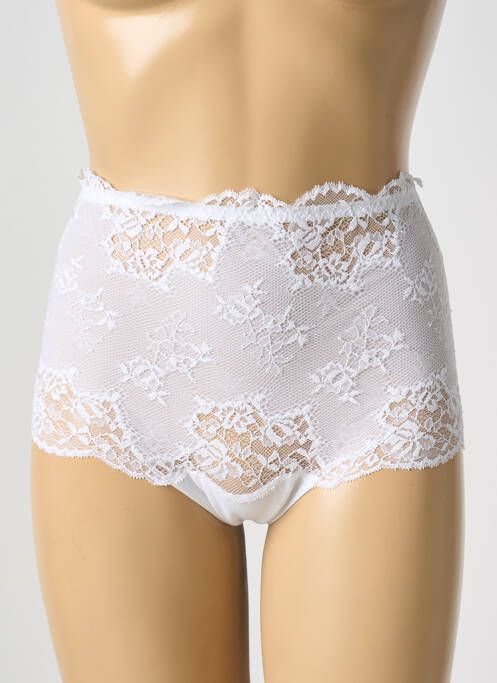 Culotte haute blanc COTTON CLUB pour femme
